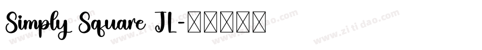 Simply Square JL字体转换